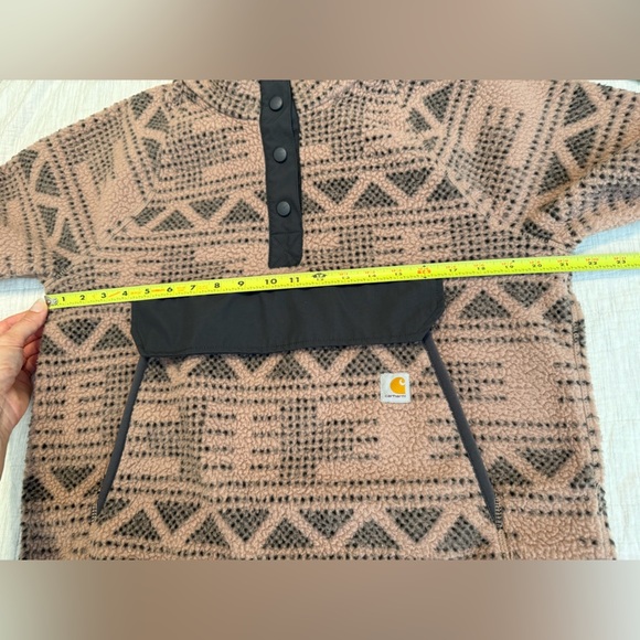 Carhartt Relaxed Fit Fleece Pullover Medium - Picture 4 of 8